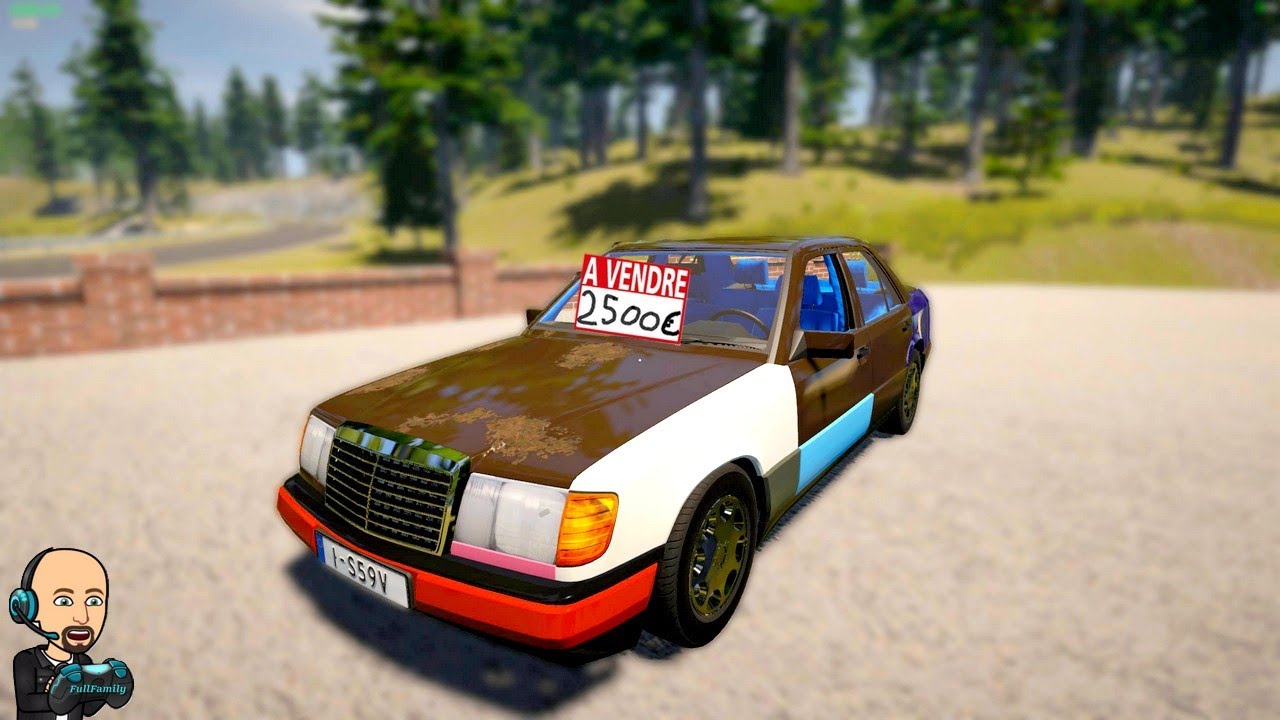 J'ACHÈTE UNE MERCEDES D'OCCASION / My Garage (RolePlay Projet V8) #1