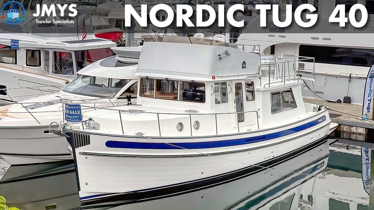 NORDIC TUG 40 Trawler Tour - TrawlAboard Episode 12