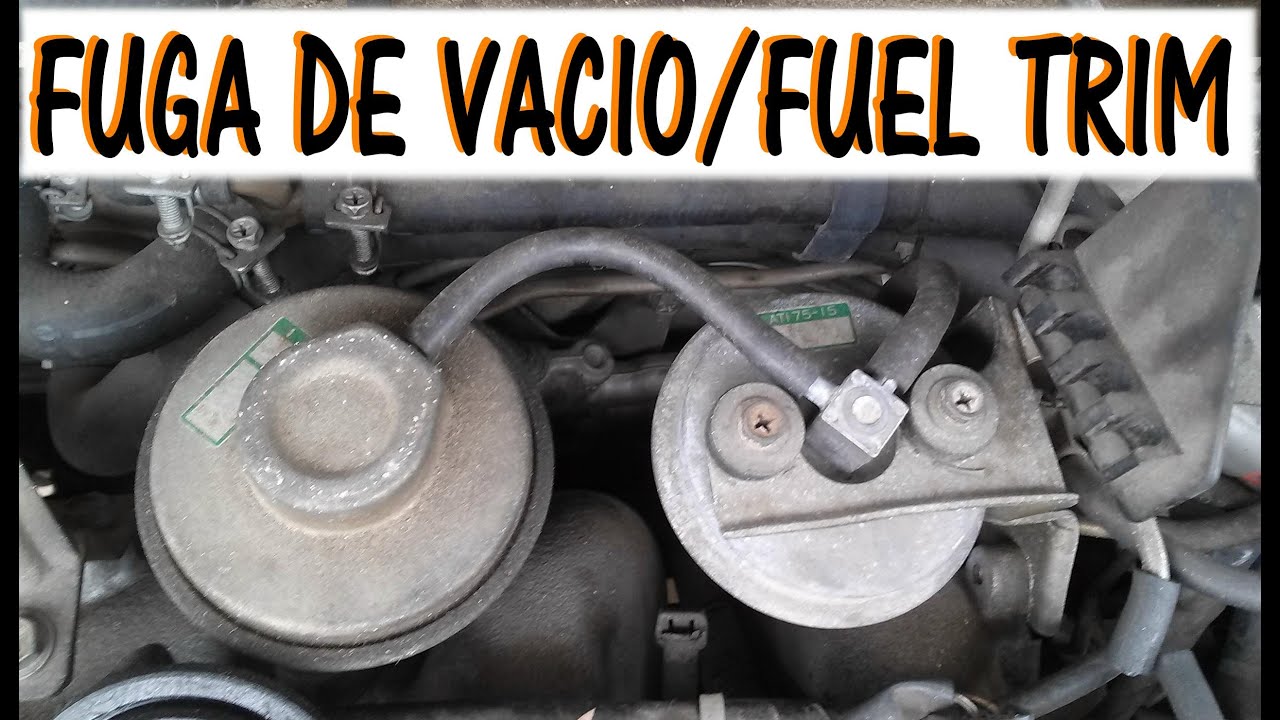 Fugas de vacio y  FUEL TRIM (compensadores de combustible)