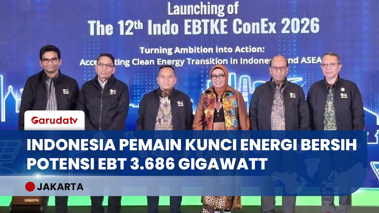 Kemen ESDM Luncurkan Indo EBTKE Conex 2026, Fokus Percepat Transisi Energi Bersih