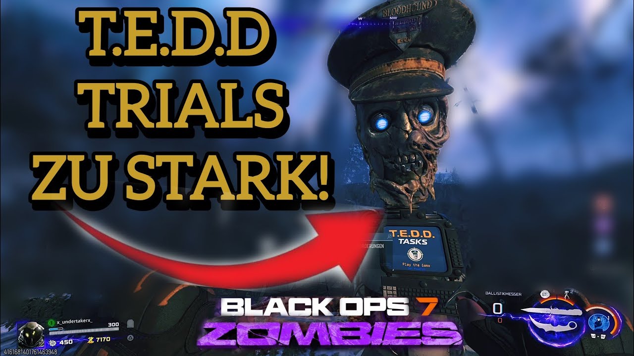 So STARK sind die T.E.D.D TRIALS| T.E.D.D TRIALS erklärt| Black Ops7 Zombies deutsch