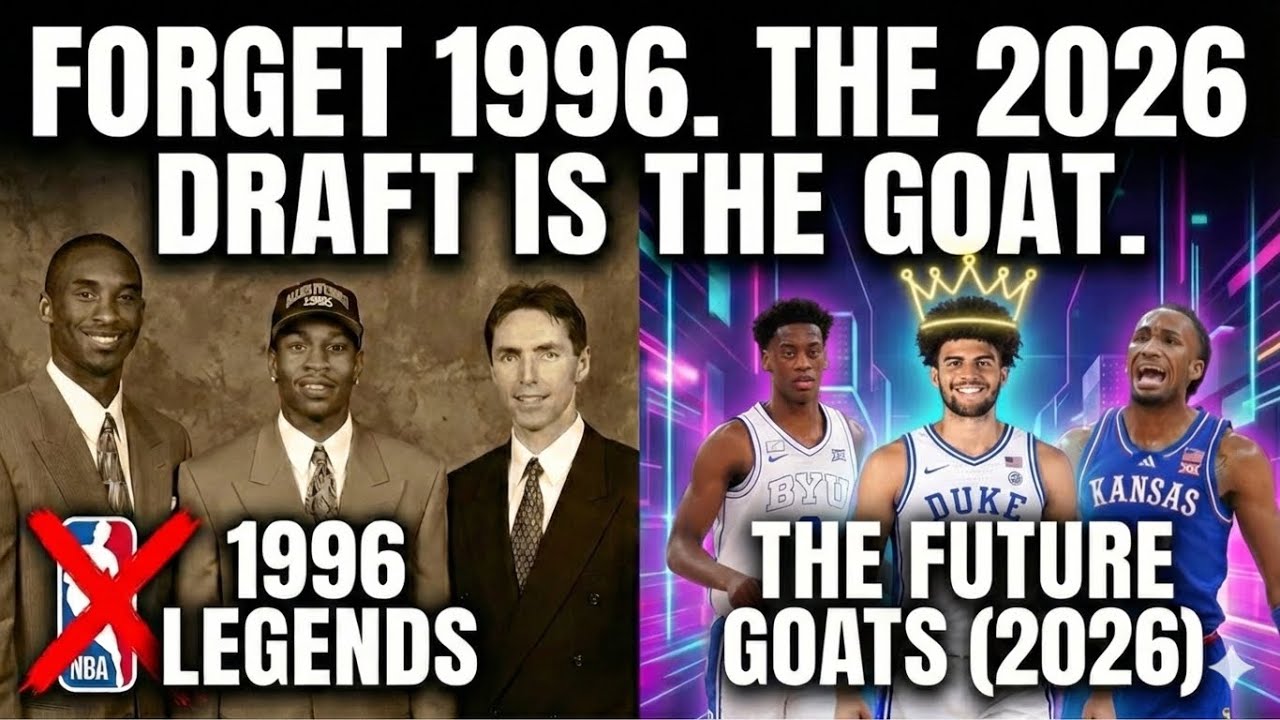 Forget 1996. The 2026 Draft Class is the GOAT.