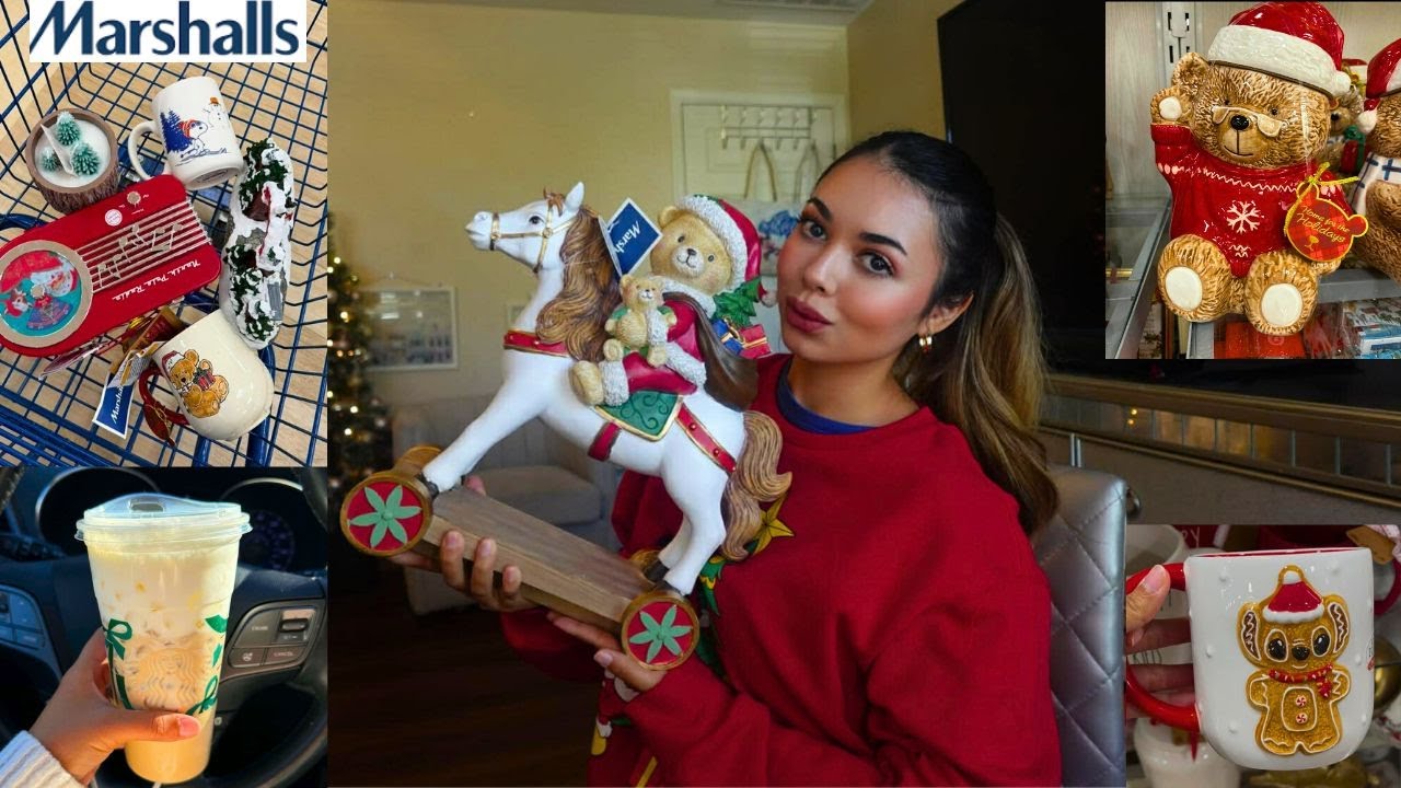 VLOGMAS: Рождественские покупки в Marshalls с обзором покупок 2025 года!