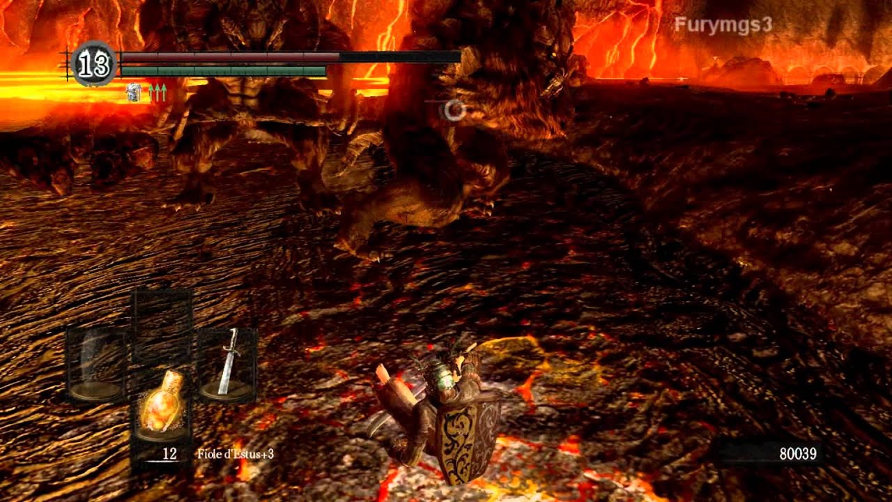 Dark Souls Walkthrough HD FR Part 54 : Les Ruines D&eacute;moniaques
