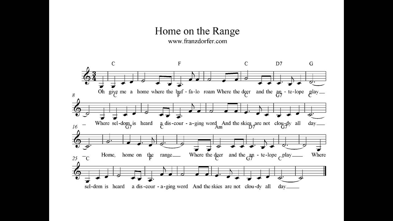 Play Clarinet   Home On The Range