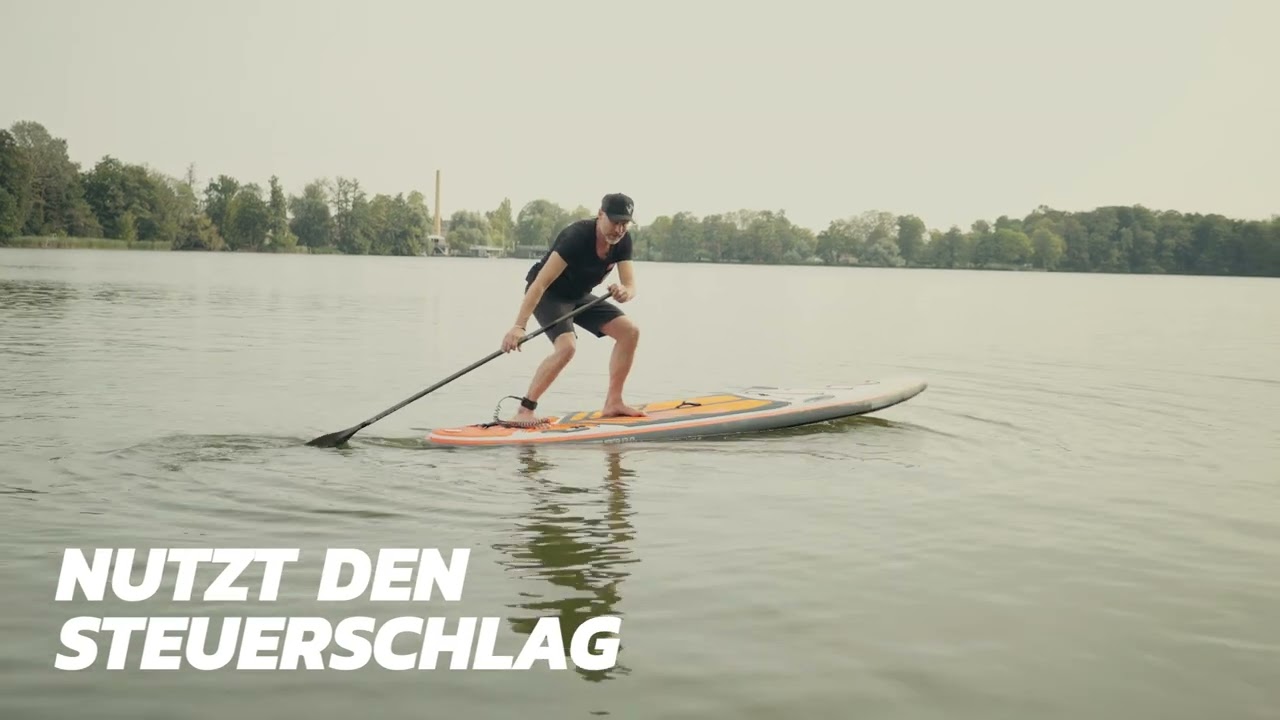 Pivot Turn auf dem SUP – So drehst du dein Board auf der Stelle (360° Drehung)