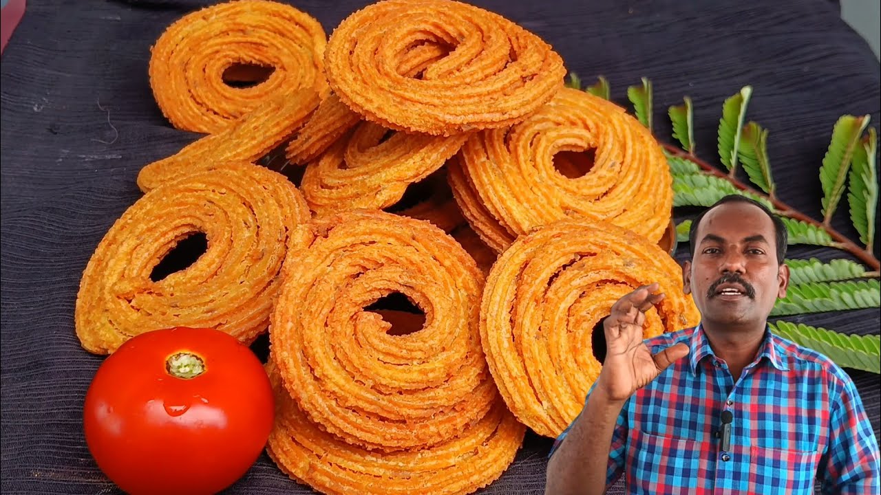 மூணு தக்காளி இருந்தா போதும்😲😋Murukku recipe in tamil | crispy murukku | arisi murukku 