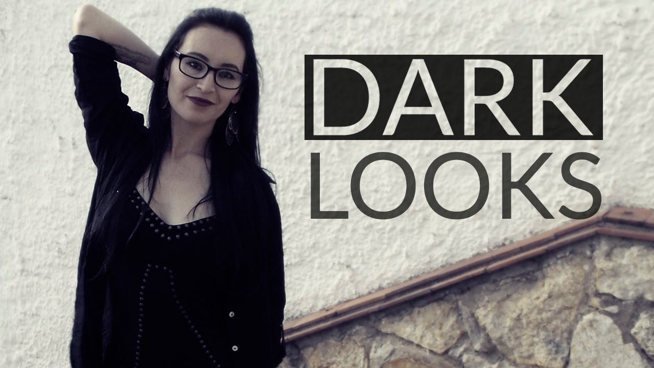 4 LOOKS GOTH - ROCK - DARK casuales y cómodos 💣- All black outfits ideas | AngieRomeroDIY
