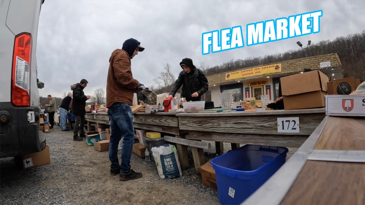 Flea Market Selling - Early Bird Gets The Worm
