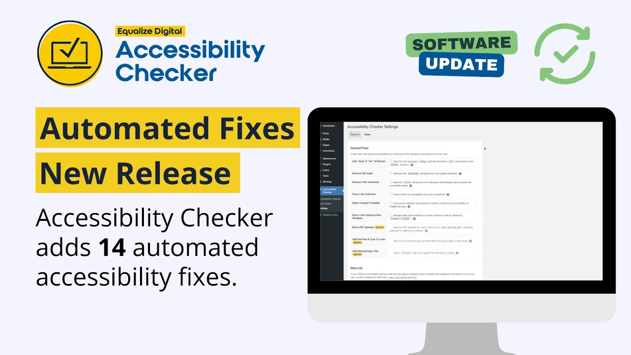 Accessibility Checker November 2024  Fixes  Release Showcase