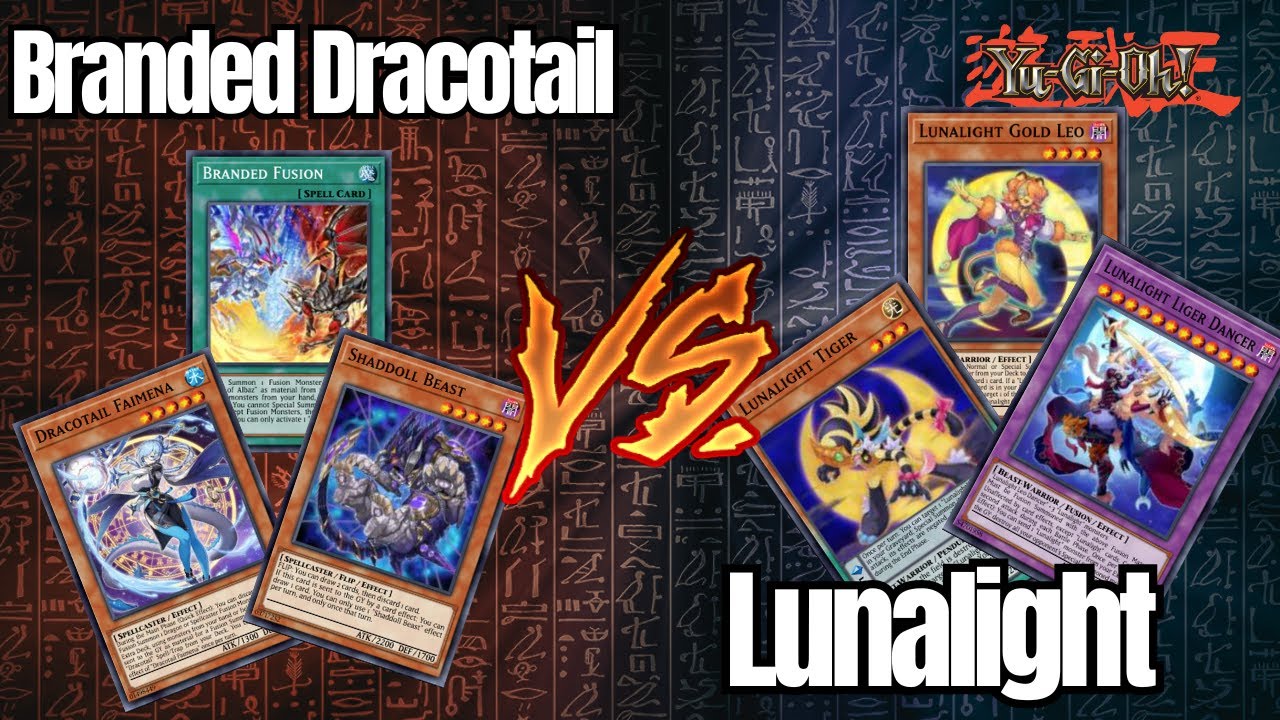 Branded Dracotail vs Lunalight - High Rated Duelingbook | Yu-Gi-Oh!