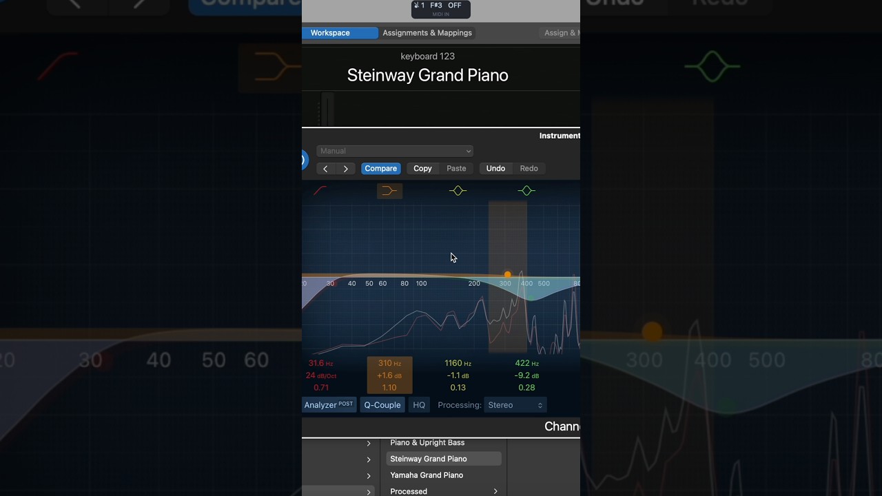 Creating A Beautiful Piano Sound #mainstage #mainstage3 #music #worship