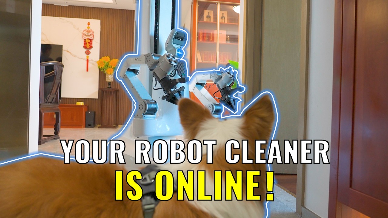 The Future Is Here! China's First Robot Cleaner JUST Started Working