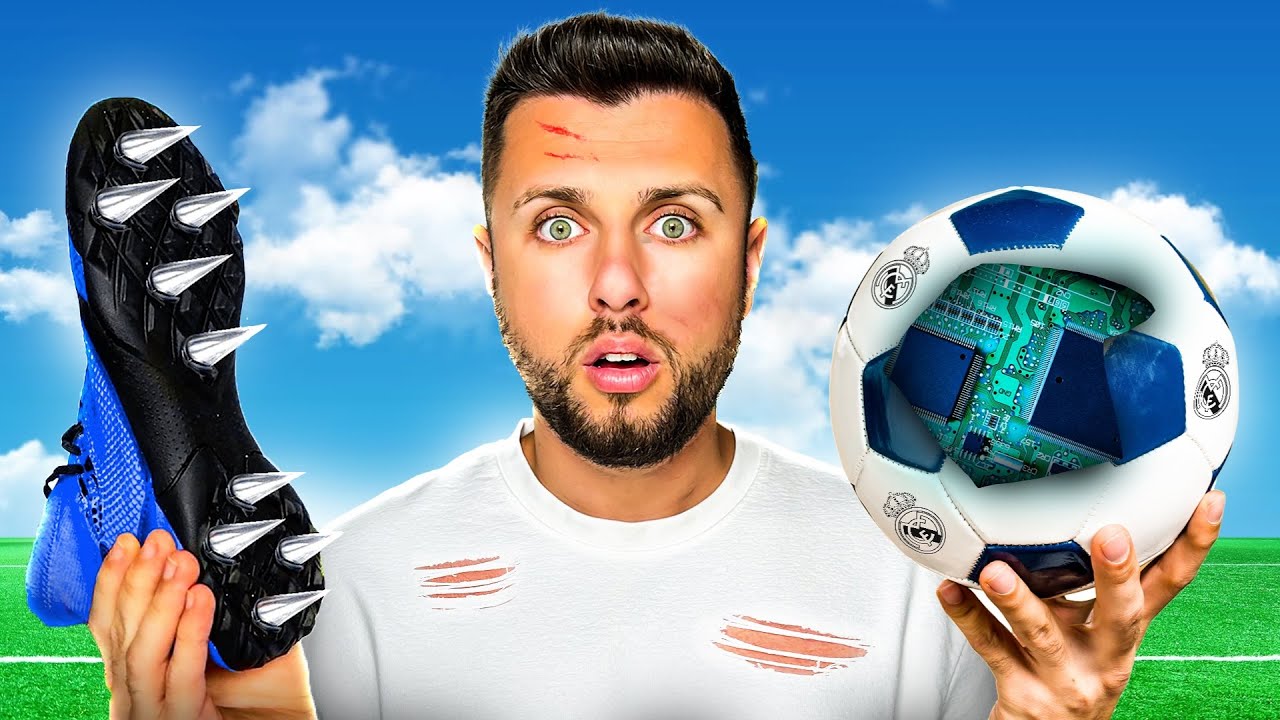 TESTEZ 100 DE PRODUSE INTERZISE DIN FOTBAL!!😱