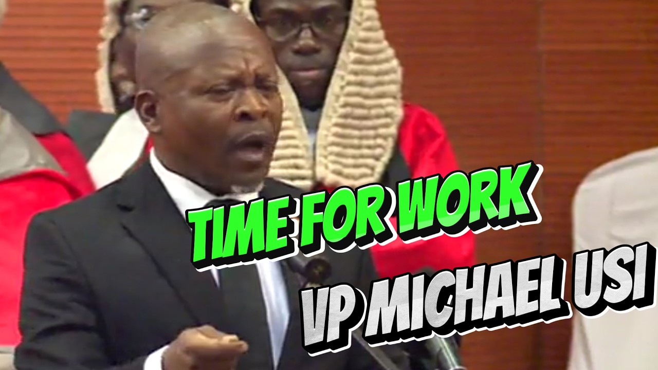 Malawi Vice President Michael USI swearing in address, Replaced Dr. Saulos Chilima