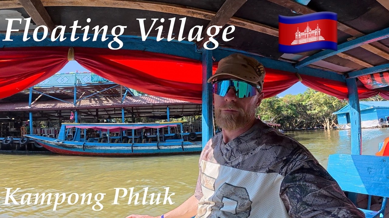 Kampong Phluk Floating Village Am crezut ca sunt rapit in Cambodgia 🇰🇭