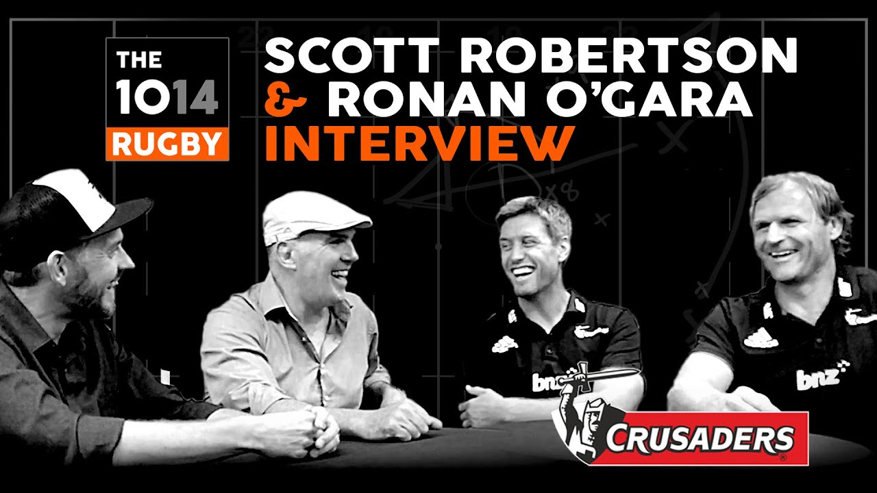 Scott Robertson & Ronan O'Gara, Crusaders | Interview | The 1014 Rugby