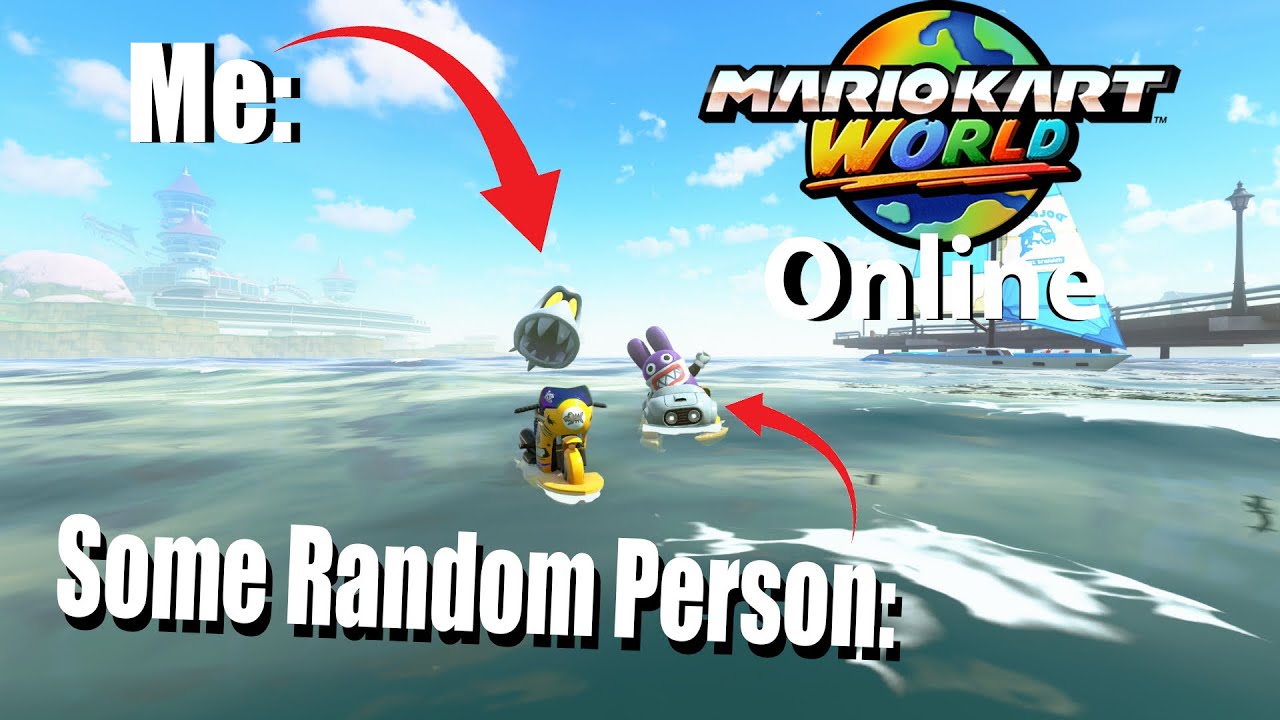 Playing Mario Kart World Online for the First Time