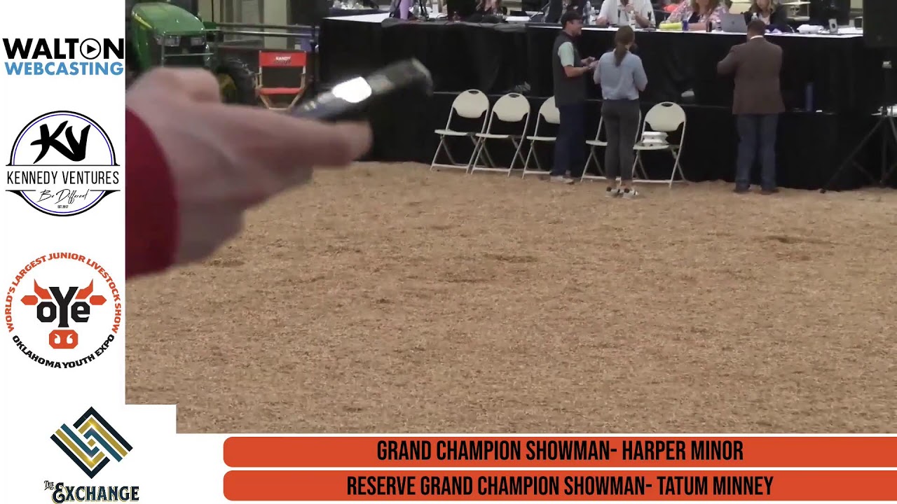 Breeding Ewe Showmanship - Super Barn Arena - Mar-14