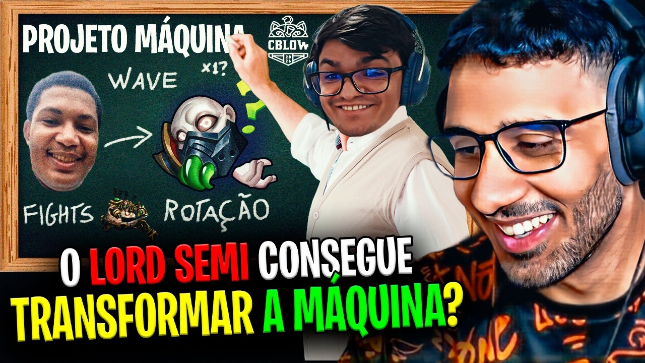 🚨 O LORD SEMI VEIO AJUDAR A VÔS ACADEMY PELA PRIMEIRA VEZ! O ABSOLUT ENCONTROU O COACH PERFEITO?