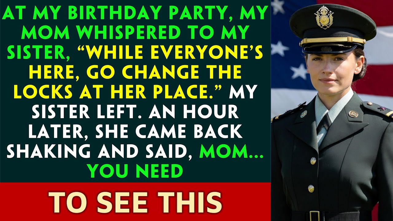 At My Birthday Bash In The Café, My Mother Hissed To My Sister: “While Everyone’s Distracted, Go An