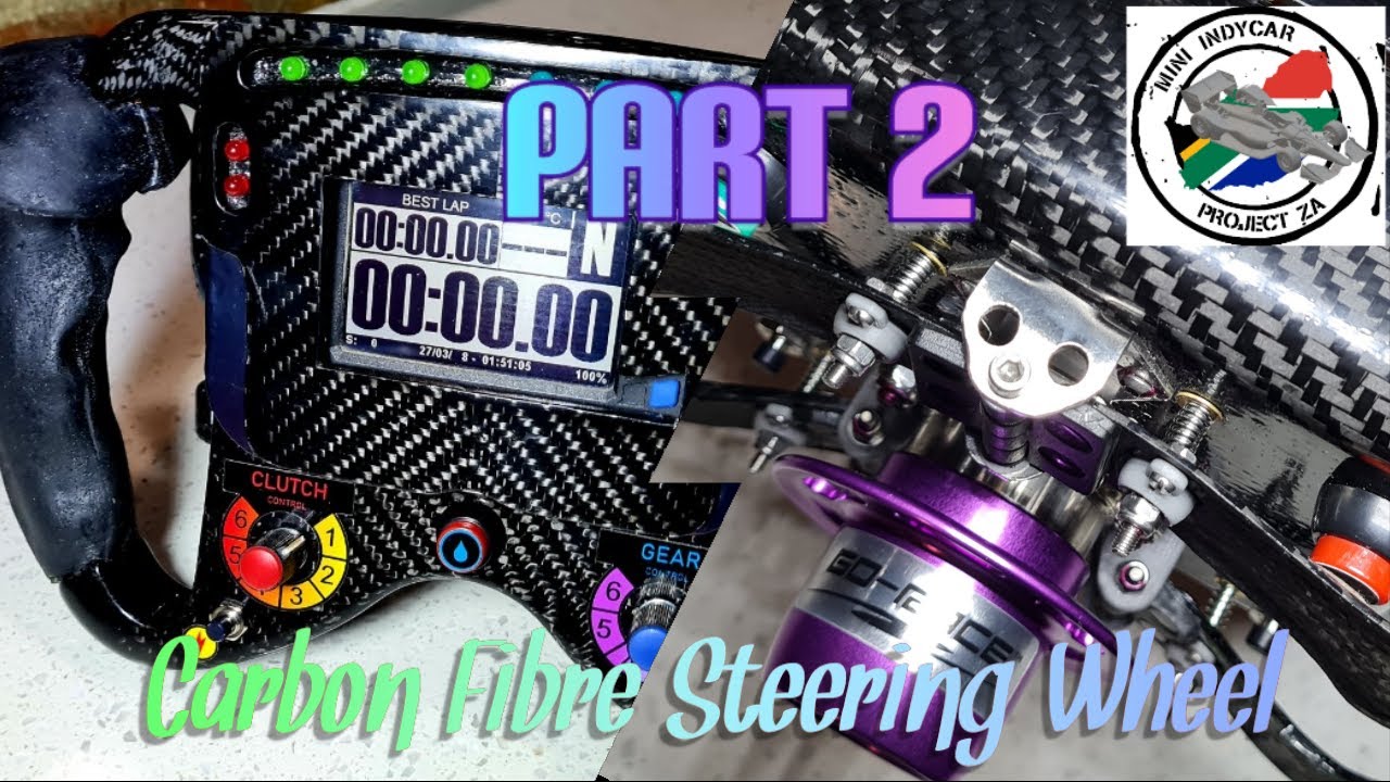 Carbon Fiber F1 Style Steering Wheel- PART 2 Stage 13