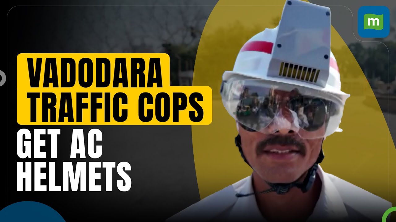 Vadodara Traffic Police Get Innovative AC Helmets to Beat the Heat | Designed By Students Of IIM