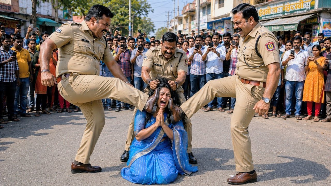 भ्रष्ट इंस्पेक्टर ने SP मैडम को मारी जोरदार लात 😱 फिर इंस्पेक्टर के साथ जो हुआ....