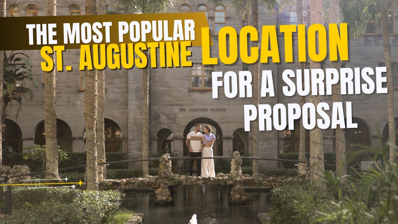 Proposing at the Lightner Museum Courtyard | Surprise Proposal Video