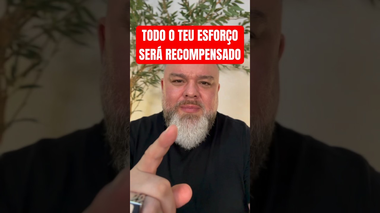 TODO O TEU ESFOR&Ccedil;O SER&Aacute; RECOMPENSADO. #shorts #deus #profeta #ora&ccedil;&atilde;o #prsamuelfelipe