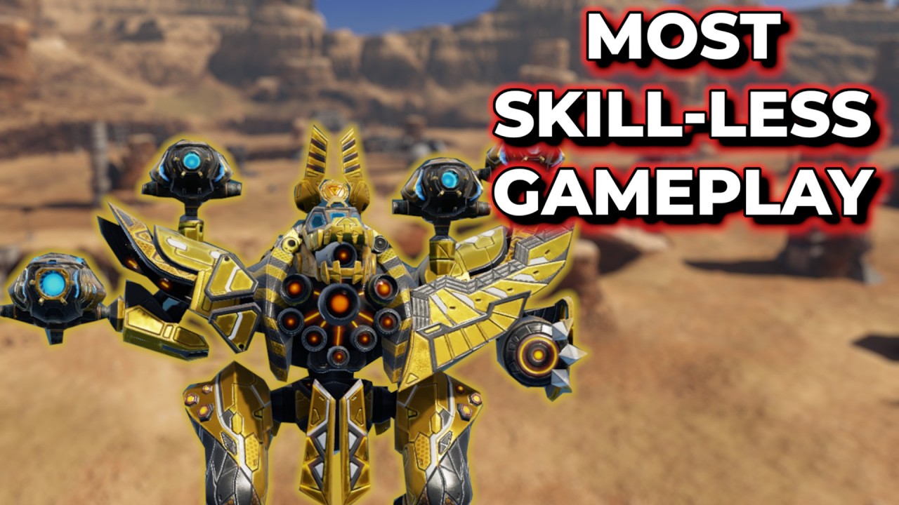 WR - The Most Skill-less Gameplay You'll See... Ammit Spawn Raiding | War Robots