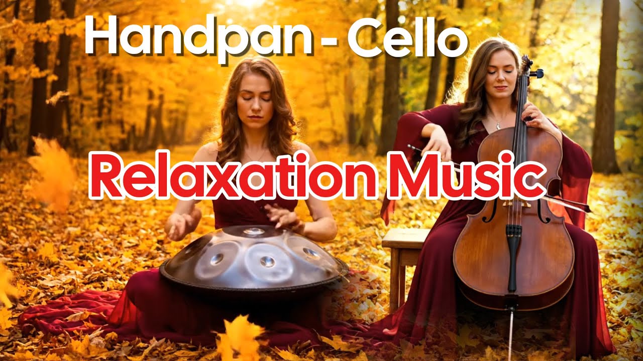 Handpan in the Golden Ginkgo Grove – 1-Hour Music for Reflection & Peace