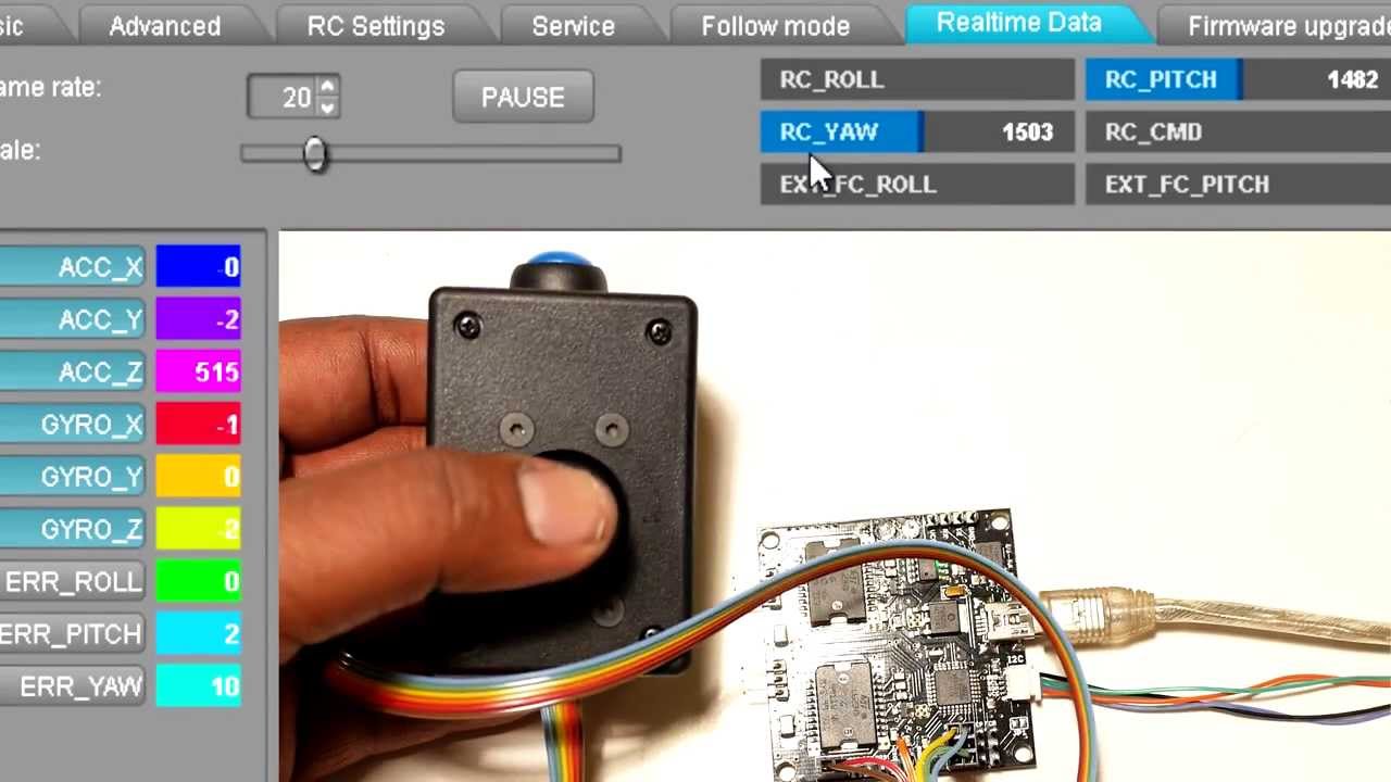 Alexmos Controller V1 and V2 Joystick Connections and GUI Setup - Part 1
