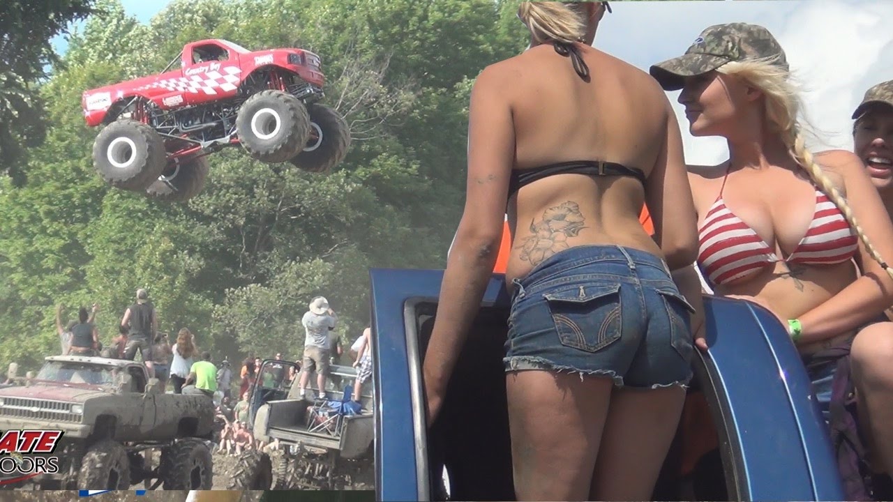 TRUCKS GONE WILD...MAXIMUM POWER PARK PT 4...BIG TRUCKS AND FUN IN THE SUN