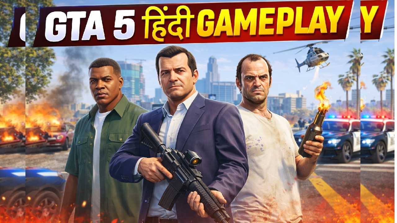 GTA 5 Hindi Gameplay - PART 2