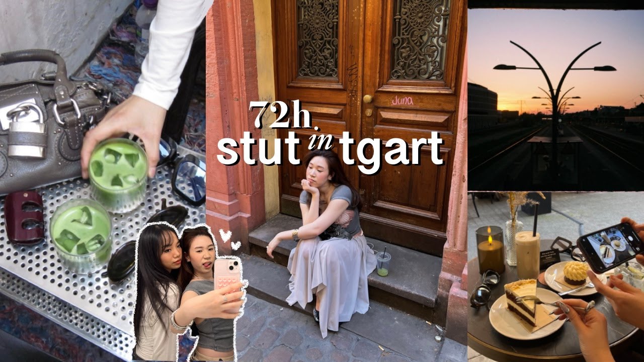 vlog | 72hrs in stuttgart + day trip to the prettiest city in germany