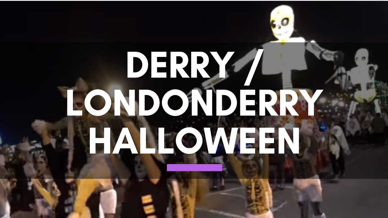 Derry/Londonderry Halloween - Northern Ireland - Derry Halloween Vlog