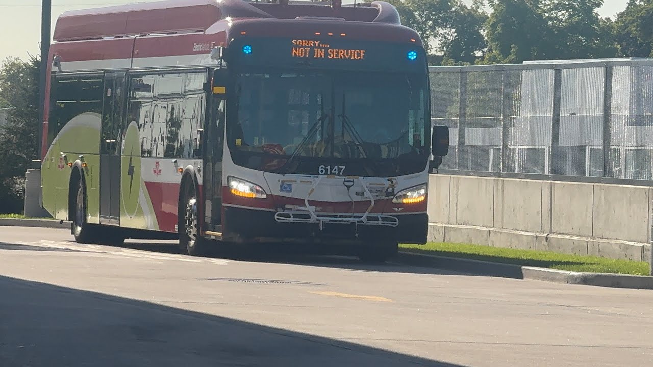 Trains and buses at Mount Dennis Station and ride video on 34 Eglinton from mount Dennis Station ￼￼