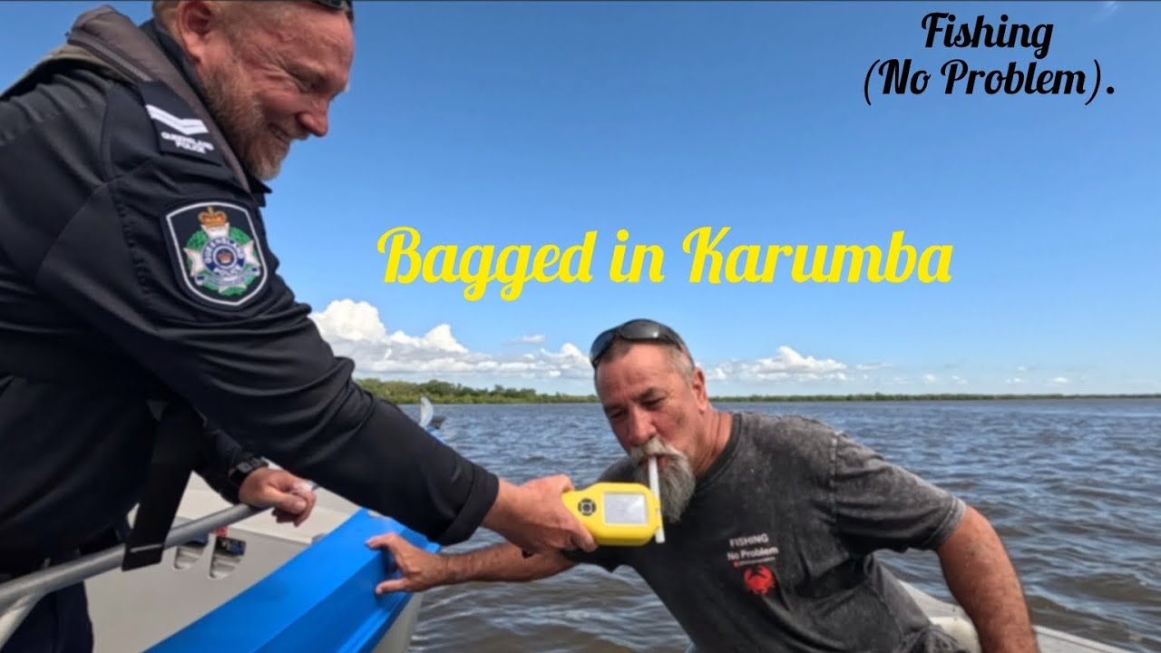 Gulf Crabbing/Fishing.  Suprise visit from the Law.