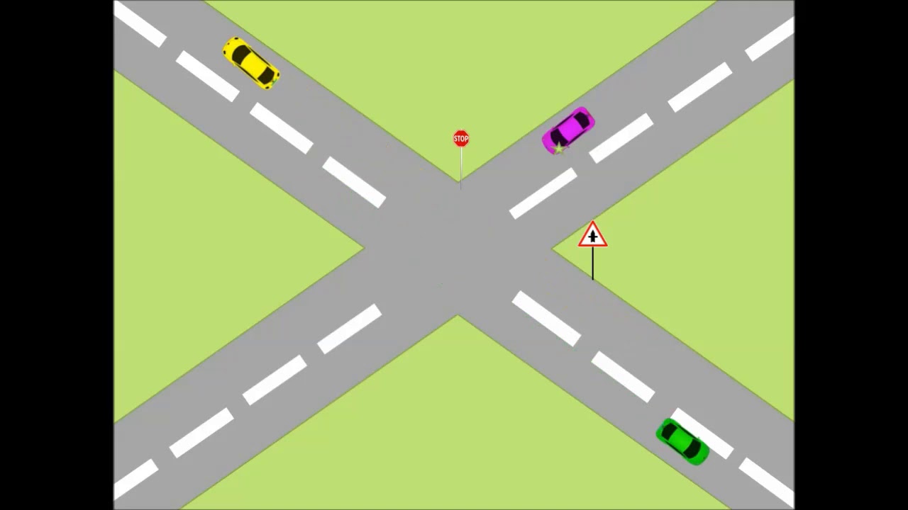 permis de conduire (intersection)
