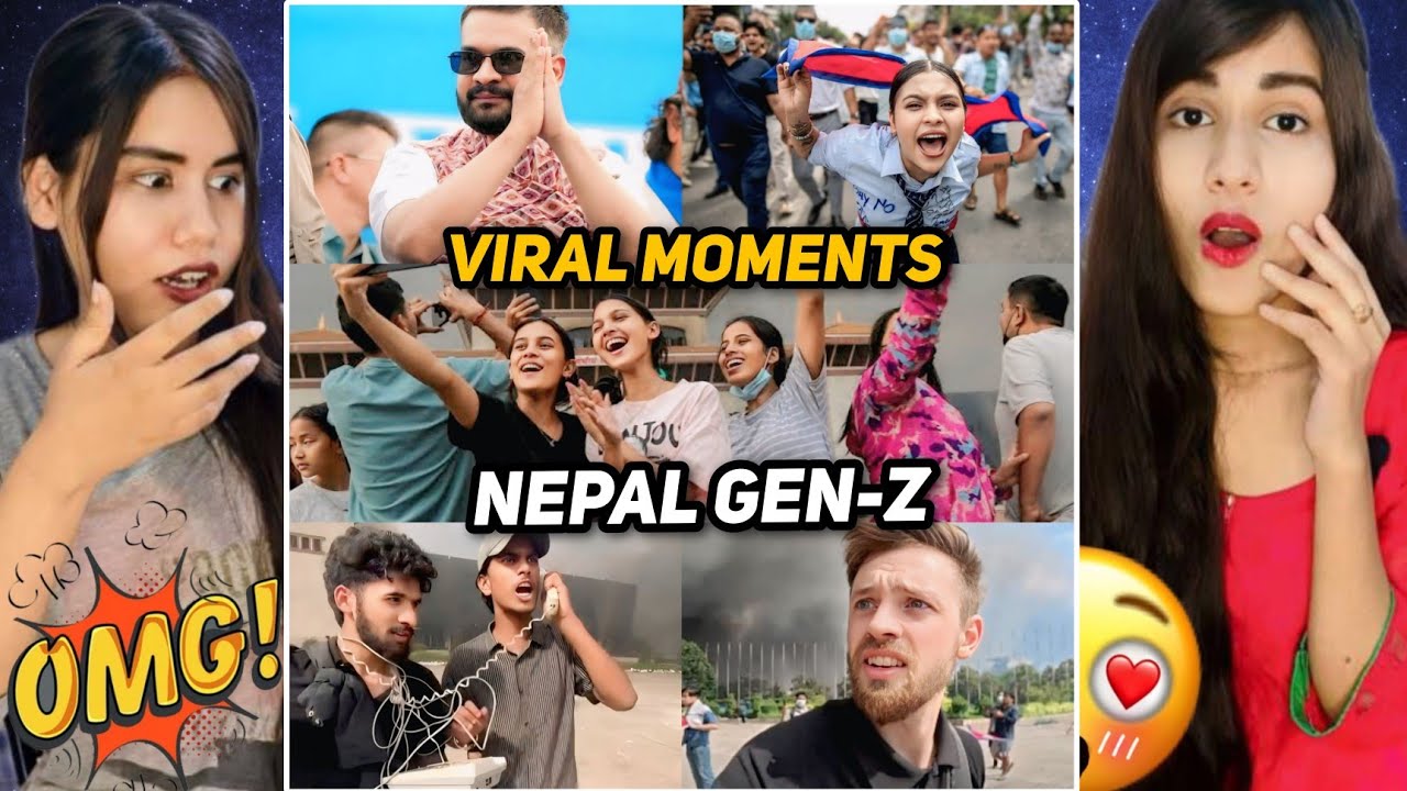 Nepal Gen-z Viral Moments Reaction 🤯🔥 l Funniest Viral Clips😂🔥 | Gen Z Energy On Another Level