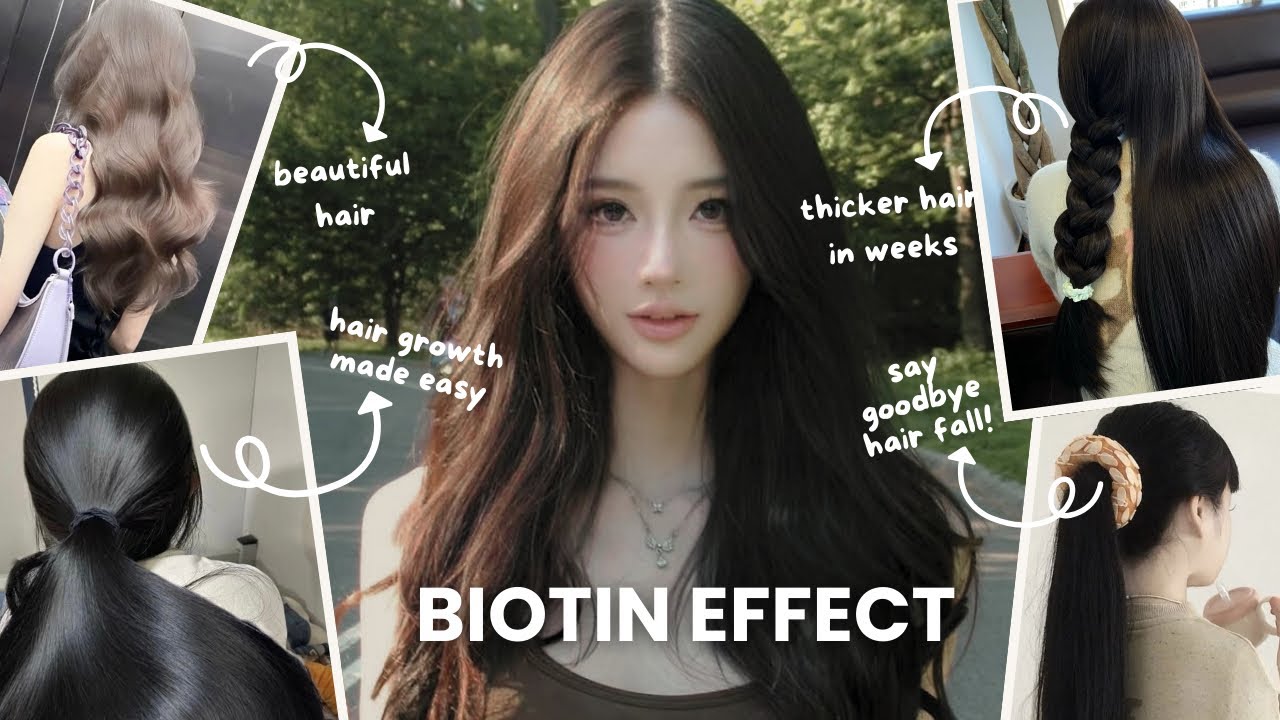 BIOTIN EFFECT | strong, healthy, thick, fast-growing hair (say gooodbye to hair fall!)