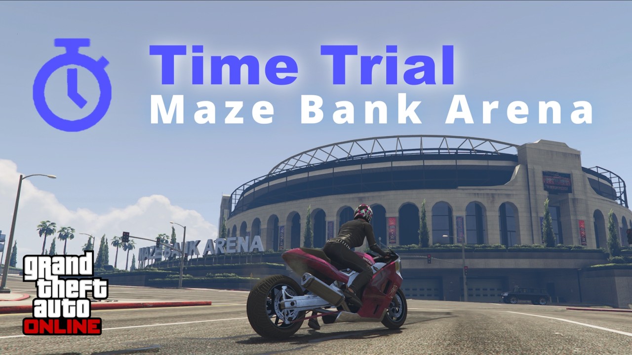 GTA Online - Time Trial: Maze Bank Arena
