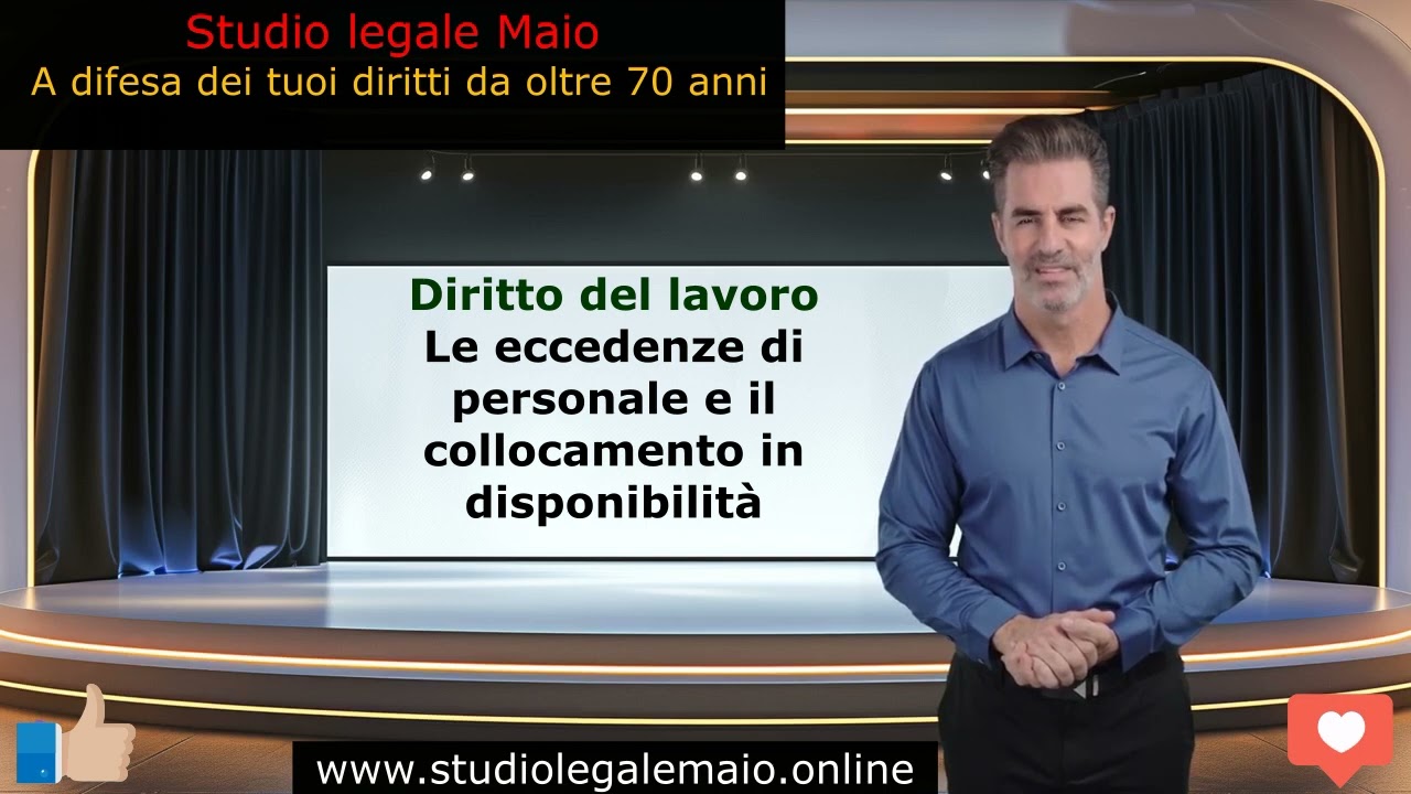 Le eccedenze di personale e il collocamento in disponibilità
