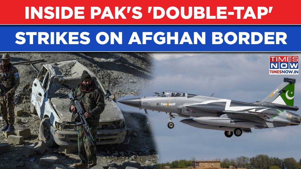 Inside Pakistan's 'Double-Tap' Strikes On Afghan Border| Jets Unleash Bloodbath After Karachi Attack