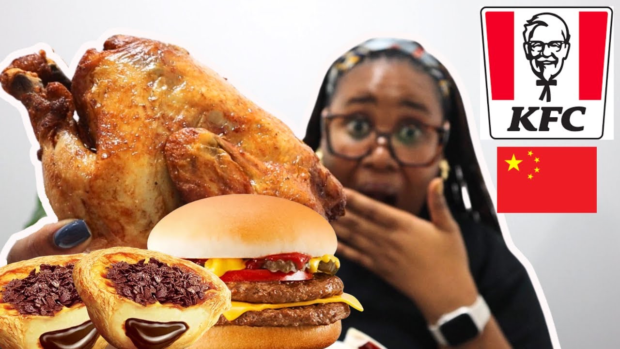 IS KFC IN CHINA TAKING IT TOO FAR? WTF??? 😳 #southafricanyoutuber