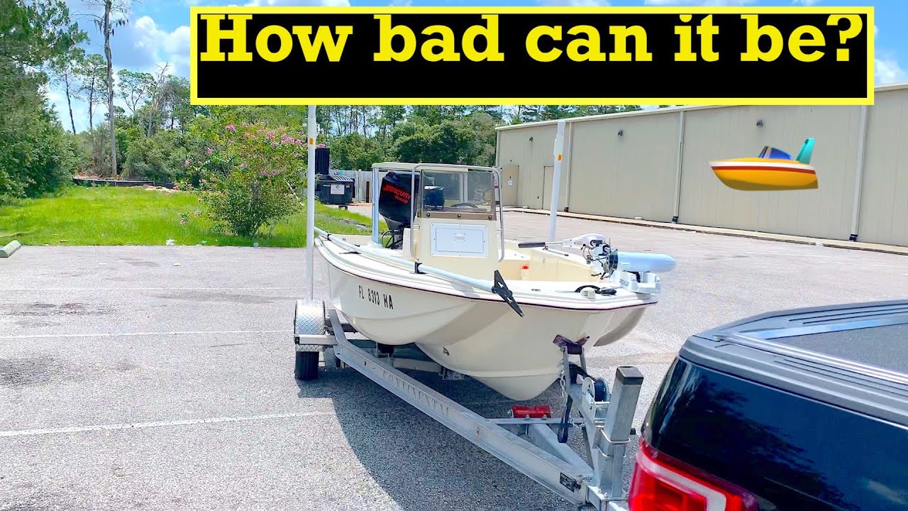 Покупка подержанной лодки и её ремонт | Scout 162 Sport Fish