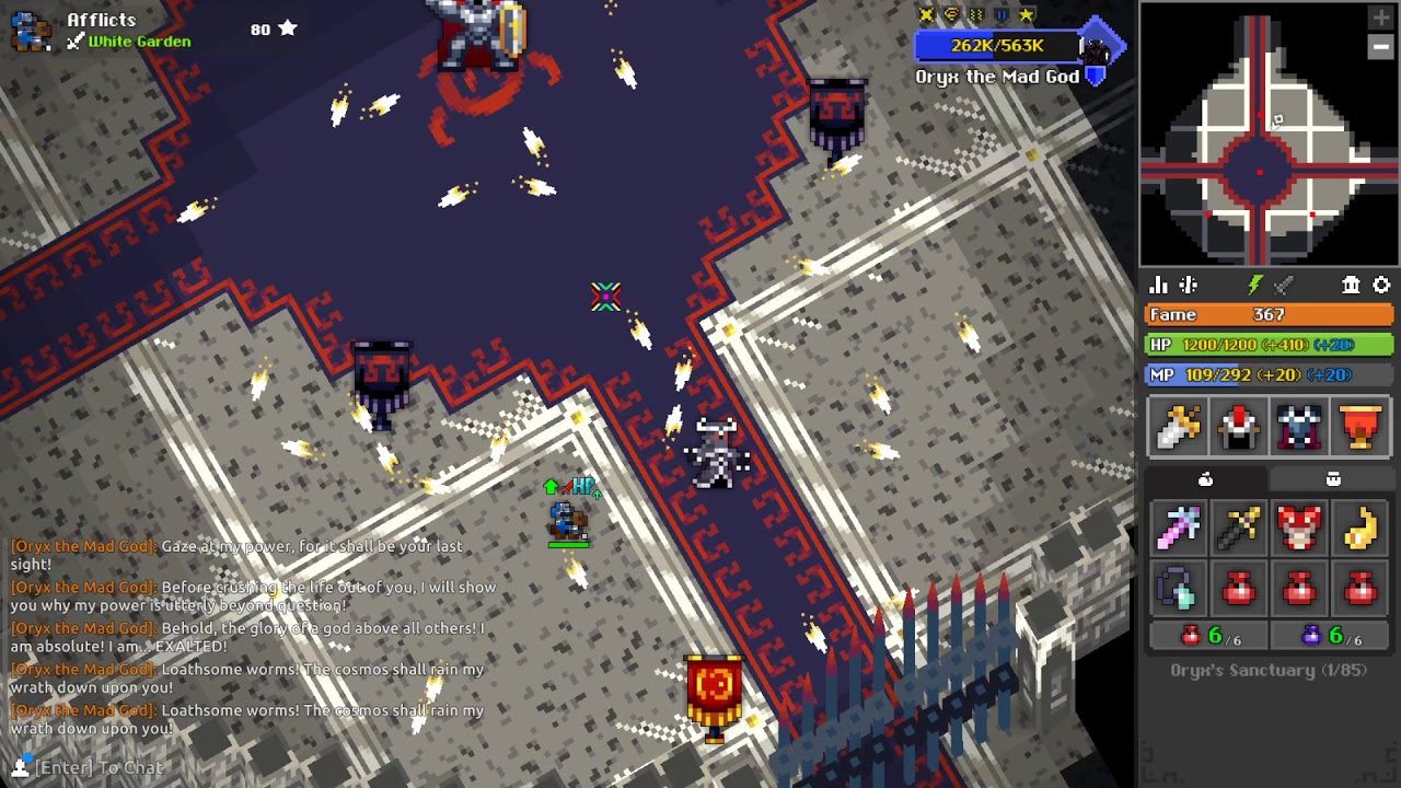 [ROTMG] Petless Oryx 3 solo (Leucoryx)