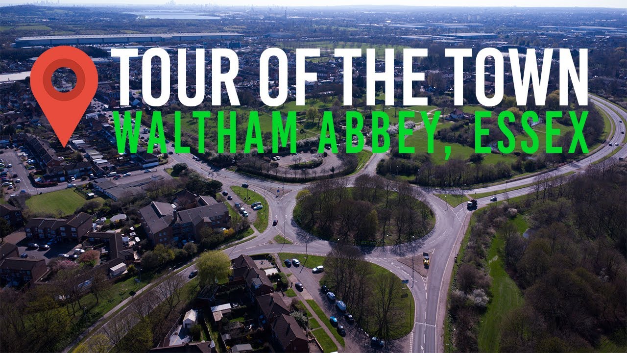 Tour of the Town - Waltham Abbey (DJi Mini 2 SE Drone Footage)
