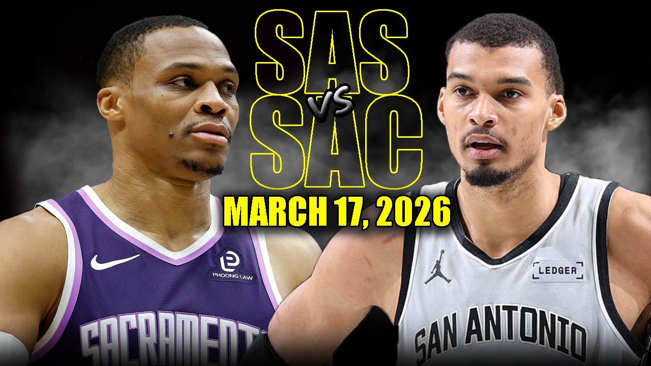 San Antonio Spurs vs Sacramento Kings Full Game Highlights – March 17, 2026 | NBA Season